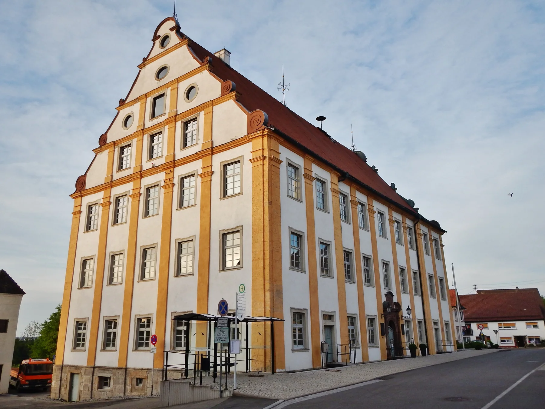 Ehemaliges Schloss und heutiges Rathaus in Horb-Nordstetten